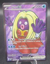 Carta Pokémon TCG Jynx EX 191/165 Full Art Ultra Rara Scarlatta e Viola 151 191