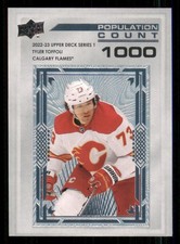 2022-23 Upper Deck Population Count 1000 #PC4 Tyler Toffoli