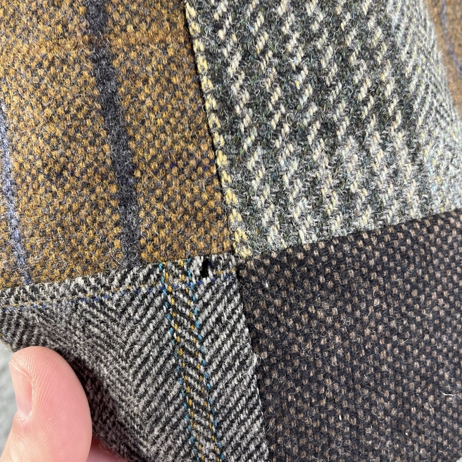 Brooks Brothers Patchwork Flat Cap Scally Driving… - image 3