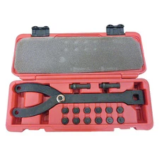 Westward 32J050 Spanner Wrench Set, L 12 In.