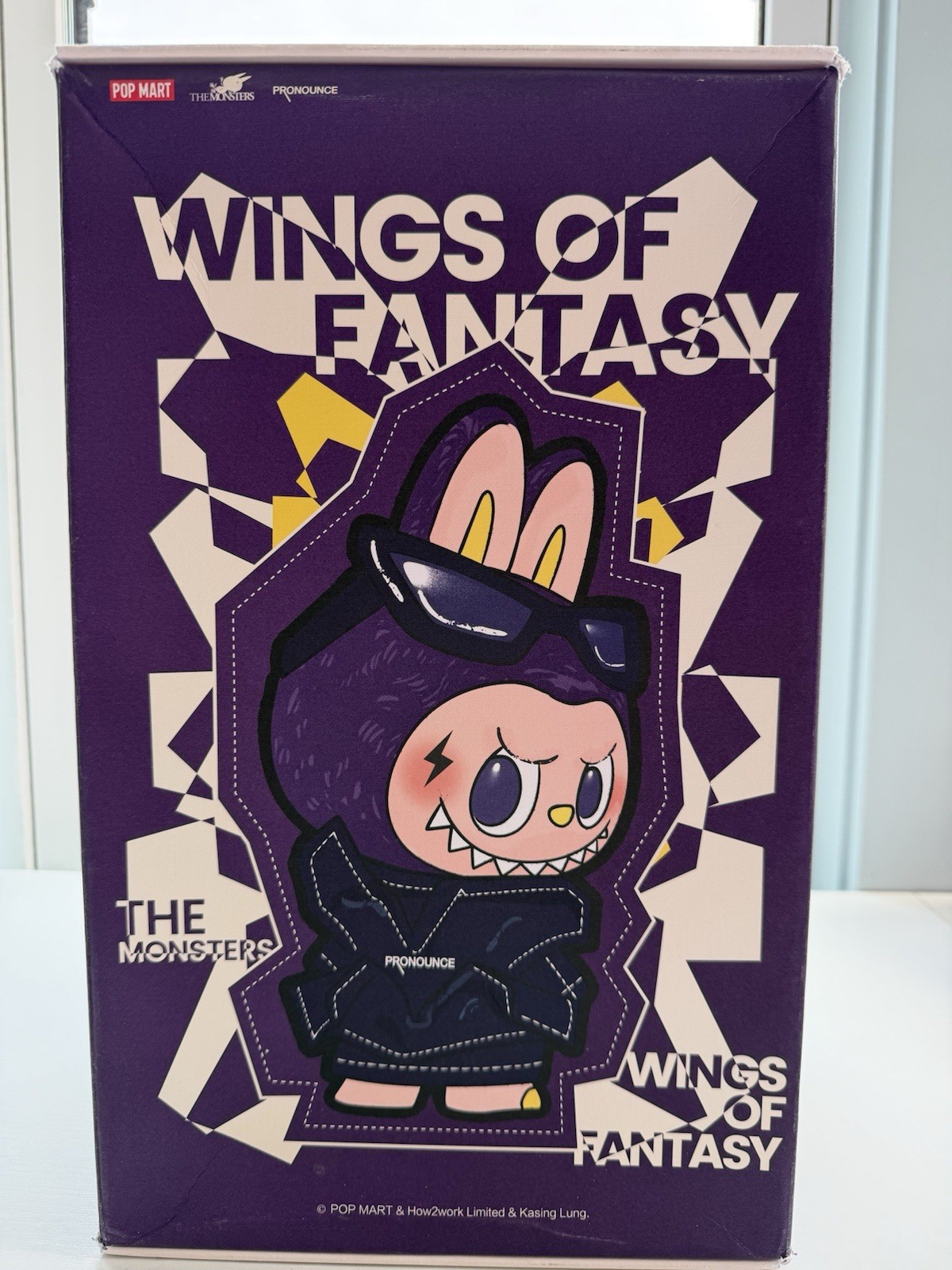 POP MART LABUBU × PRONOUNCE WINGS OF FANTASY Vinyl Plush Doll