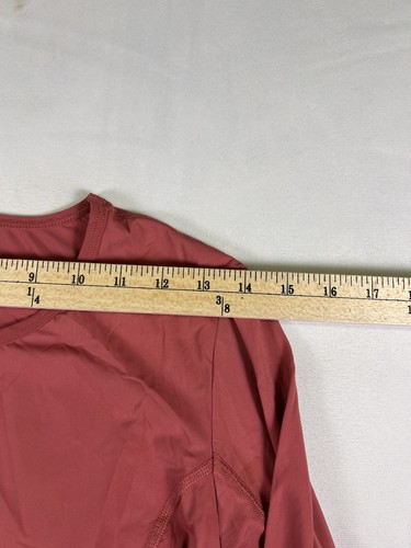 Neu mit Etikett Beyond Yoga Lite Airshield Langarmshirt weinrot Größe M - Bild 6 von 7