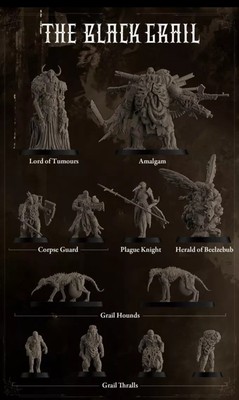 Trench Crusade - The Black Grail All Models 