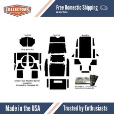 Complete Interior Insulation Kit For 1930-1931 Ford Model A Tudor Sedan