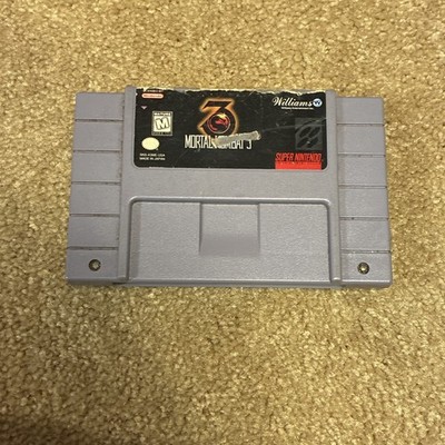 Mortal Kombat 3 Super Nintendo (SNES) - Authentic Vintage