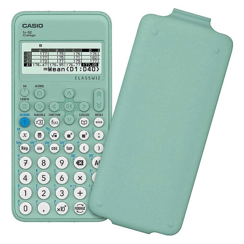 CALCULATRICE CASIO FX 92 COLLÈGE - Photo 2/3