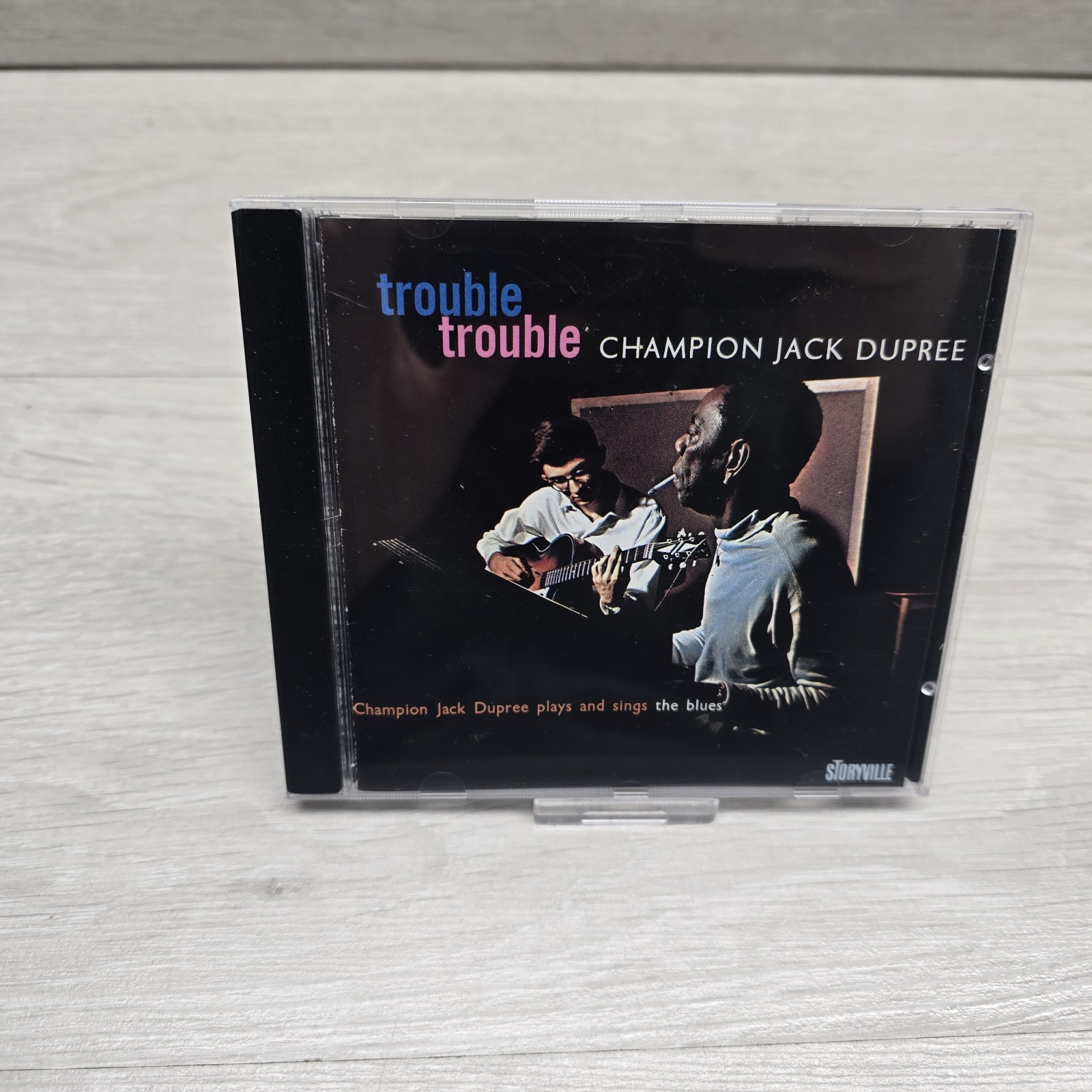 CHAMPION JACK DUPREE -  TROUBLE TROUBLE CD Storyville Rare Blues Denmark VGC