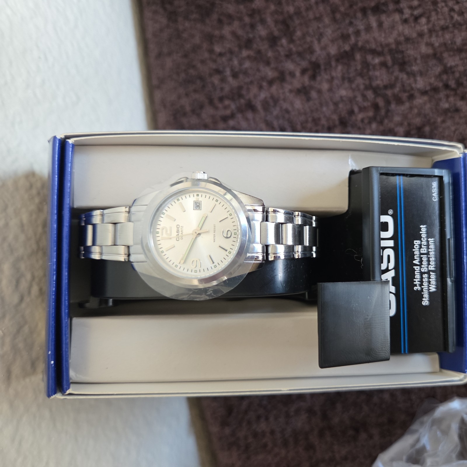 [Casio] Reloj Mujer Metal LTP-1215A-7ADF Original Nuevo