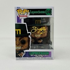 Deep Roy Autographed Signed Horror Movie Leprechaun Funko Pop #1245 OC Marketing
