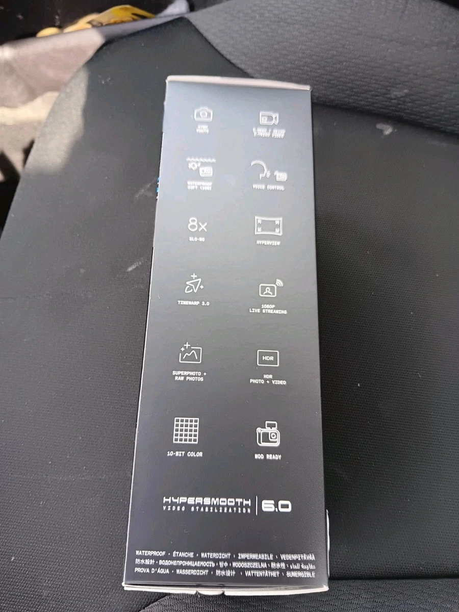 GoPro HERO12 - Negra: Resolución 5.3K, 27MP, USB-C, Sin Visor - NUEVA SELLADA