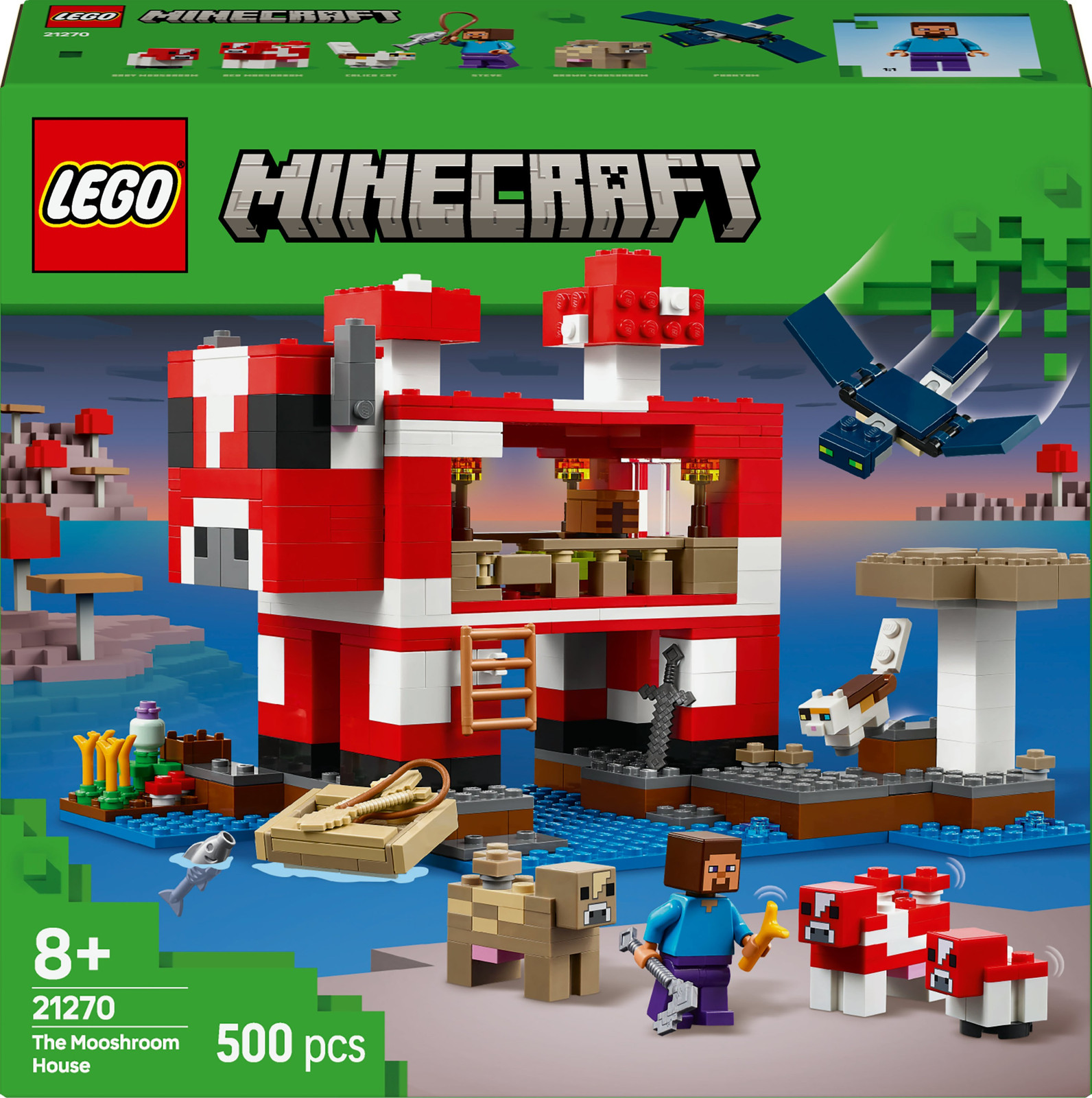 LEGO MINECRAFT 21270 La maison du mooshroom