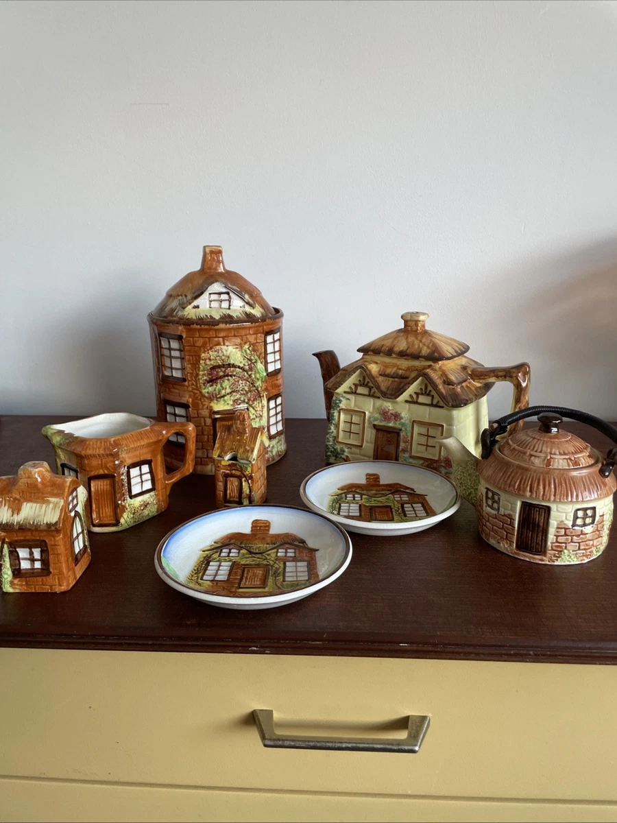 Cottage Ware Biscuit Barrel - Pottery for sale | eBay UK