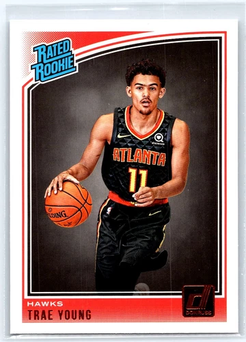 2018-19 Donruss #198 Trae Young Rookie Atlanta Hawks