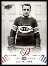 2008-09 Upper Deck Montreal Canadiens Centennial Joe Malone #26