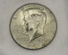 1966 Kennedy Half Dollar 40% Silver Philadelphia Mint Fine to Very Fine circul