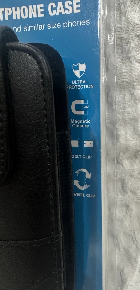 Smartphone Swivel Belt Clip Phone Case w/ Magnetic Close FITS iPhone 6/7 - Image 2 of 4