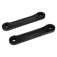 Motorcycle Front Flush Fork Turn Signals Brackets Shock absorber LED All Black