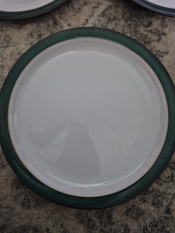 Denby Greenwich Set Of 5 Dinner PlatesDimensions: W26.5cm x L26.5cm x D3cm. - Image 3 of 4