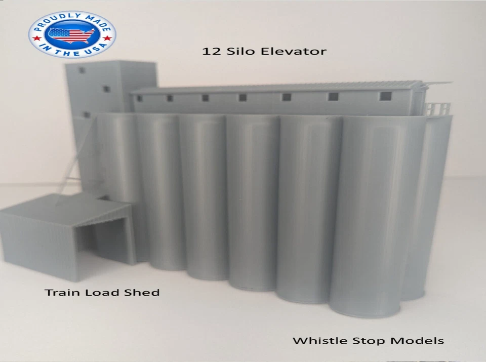 Z Scale Single Grain Elevator - Image 4 of 4