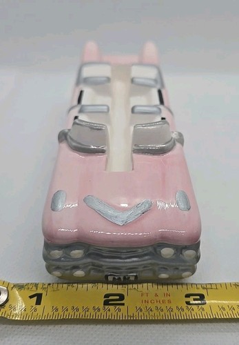 De colección 1989 Mary Kay Cosméticos Rosa Cadillac Cerámica Portatarjetas Coche - Imagen 7 de 7