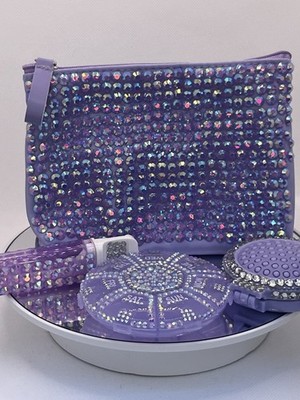 Handmade Purple Bling Emergency Travel Kit