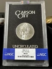 1884-CC NGC MS63 Morgan Silver Dollar $1 - GSA Hoard - Carson City Mint
