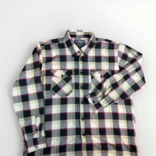 Dixxon Flannel Snap On Tools Shirt Mens 3X Plaid Limited Edition Button Up
