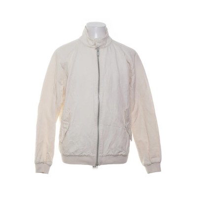 Zara, Bomberjacke, Herren, Größe: XL, Weiß, Baumwolle/Lyocell/Polyester #dJW
