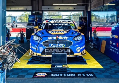 BTCC #116 Ashley Sutton Ford Focus Titanium Donington Park April 2026 A3 Print