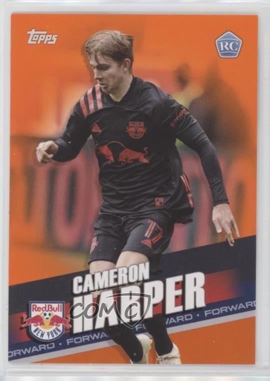 2022 Topps MLS Orange 13/25 Cameron Harper #7 Rookie RC 1p73