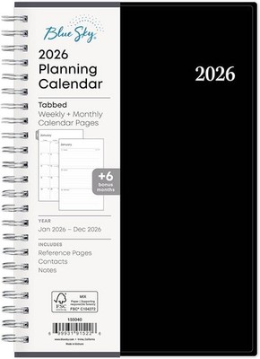 カレンダー・スケジュール B'z WEEKLY & MONTHLY CALENDAR 2026 Blue Sky 2026 Weekly and Monthly Planner Calendar, January