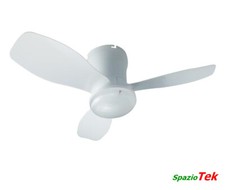 Ventilatore da Soffitto LED 18W con Pale Luce 4200K Telecomando Timer Silenzioso