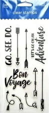 Adventure Arrows Clear Stamp Set by Love Nicole NEW!