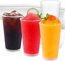 50x500ml Hartplastik-Becher | Mehrweg, Spülmaschinenfest & Umweltfreundlich