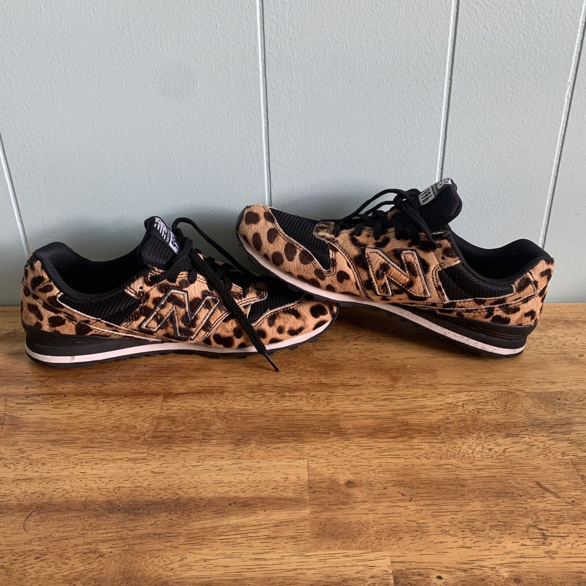 NewBalance996 J.CREW別注23cm レオパード柄 スニーカー New Balance Womens J Crew x 996 WL996JC1 Leopard Calf Hair