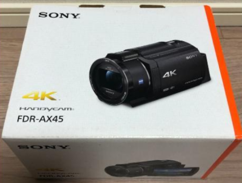 Sony Videokamera FDR-AX45 4K 64GB optisch 20 mal schwarz FDR-AX45 BC Japan Kostenloser Versand - Bild 1 von 1