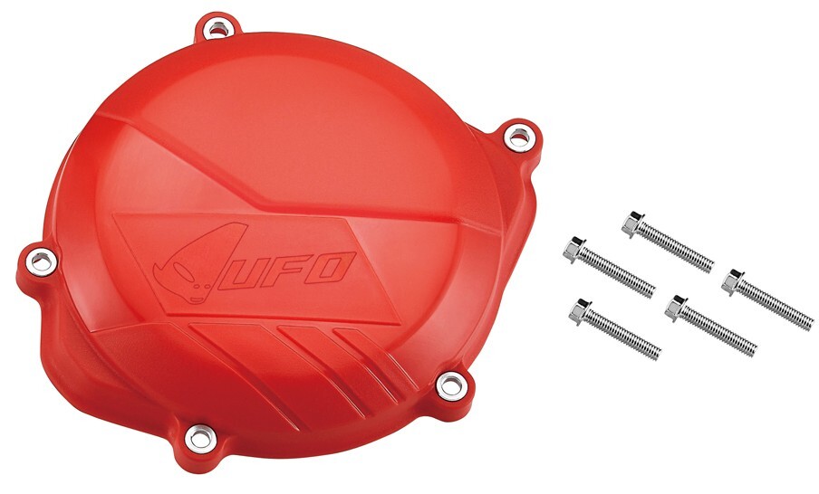 Couvercle d'embrayage Honda CRF 450 protégeant le moteur des chocs