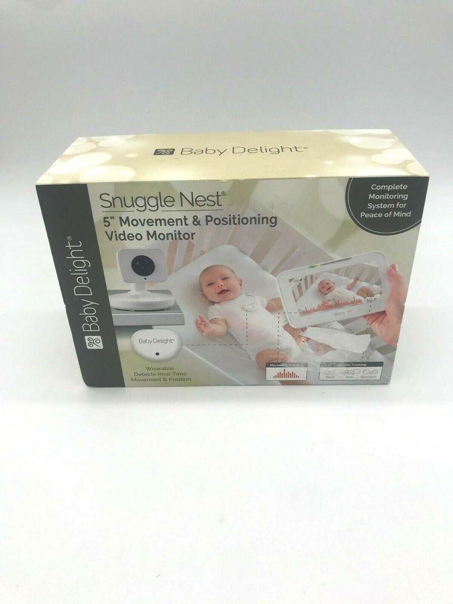 Baby Monitor Baby Delight Snuggle Nest Video w Alarm Real Time Baby  Moving NEW