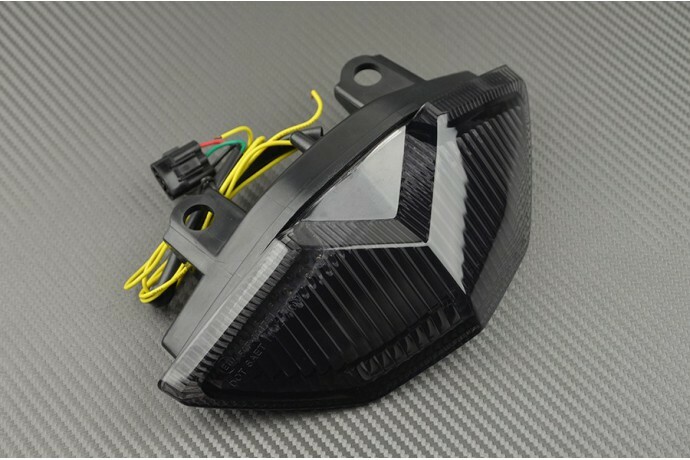 Feu stop LED teinté pour KAWASAKI Z 1000 SX 2011-2013 noir - 2