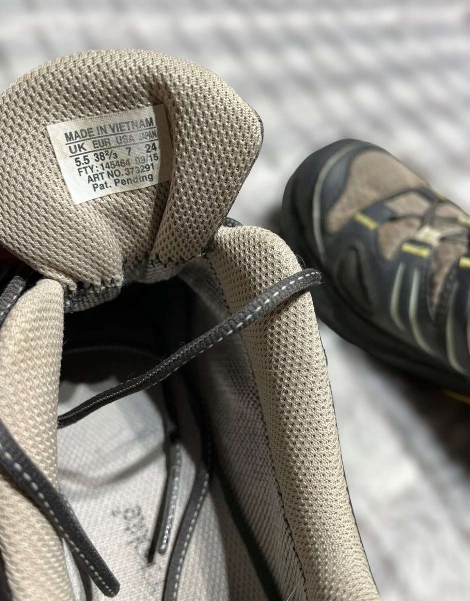 Salomon Ellipse GTX Gore-Tex 373291 Hiking Running Shoes Women's 7