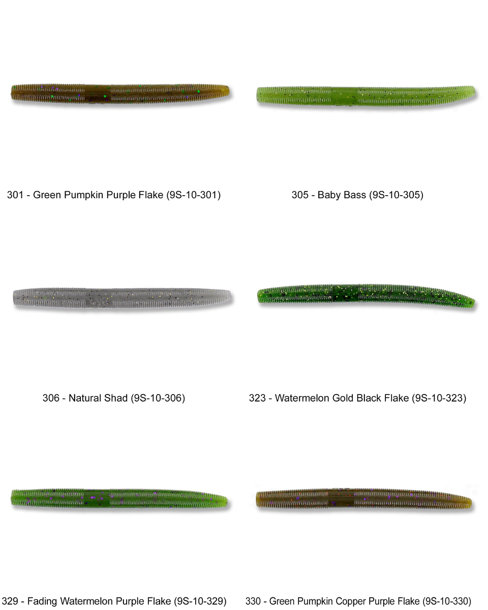 Weight Less Senko Rig Weightless Wacky Rig Lure Yamamoto 4″ Senko - Waypoint Angler Supply ...