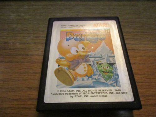 Pengo (Atari 2600) Cartridge Free Shipping RARE