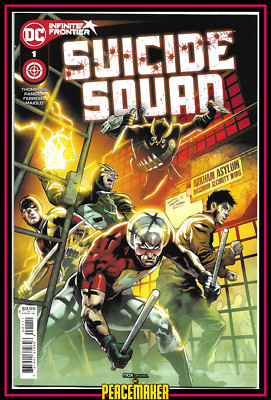SUICIDE SQUAD #1 (2021) MAIN COVER INFINITE FRONTIER PEACEMAKER DC COMICS 9.4 NM