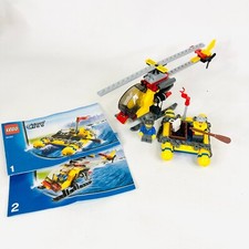 LEGO CITY: In-Flight Helicopter and Raft (2230) 100% Complete W/ Instructions