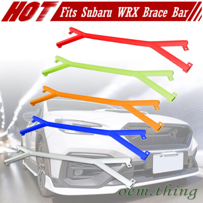 Painted Any Color Fits SUBARU WRX VB 5th Aluminum Front Brace Bar 2022-2026