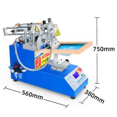 Automatische Seidendruckmaschine Stand Semi Solder Paste Printing Auf Stoff