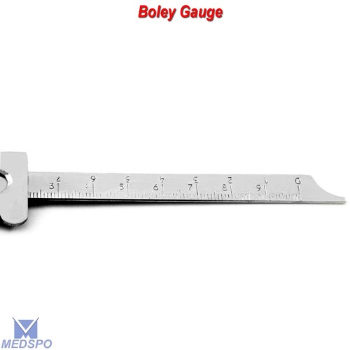 Boley Dental Medidor Deslizante Vernier Pinza Ortodoncia Dentistas Instrumentos - Imagen 4 de 5