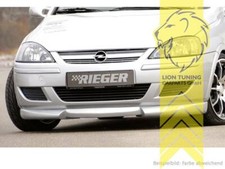 Rieger Frontspoiler Spoilerlippe Spoiler für Opel Corsa C Facelift
