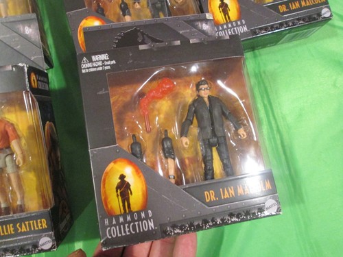 JURASSIC WORLD PARK HAMMOND COLLECTION DR. IAN MALCOLM +ELLIE SATTLER MATTEL - 第 3/11 張圖片