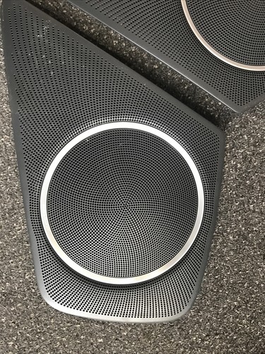 Par de Cubierta de Altavoces Bang + Olufsen Frontal 8K0035419A 8K0035420A Audi A5 8T - Imagen 3 de 9